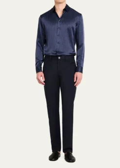 Giorgio ArmaniMen's Wool 5-Pocket Pants