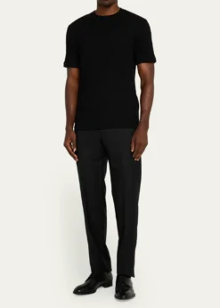 Giorgio ArmaniMen's Zigzag Jersey T-Shirt