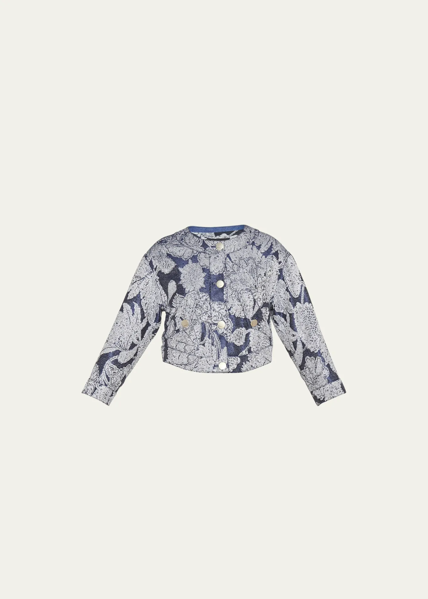 Giorgio ArmaniPaisley Crop Jacket