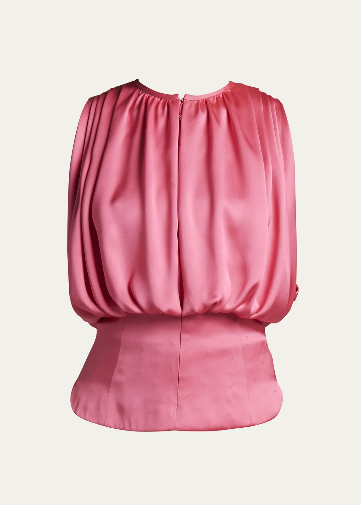 Giorgio ArmaniPleated Silk Balloon Tank