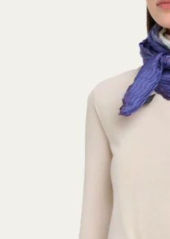 Giorgio ArmaniPleated Silk Stole
