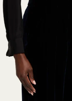 Giorgio ArmaniRelaxed Velvet Trousers