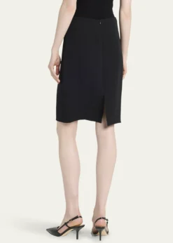Giorgio ArmaniSilk Cady Pencil Skirt