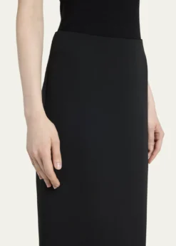 Giorgio ArmaniSilk Cady Pencil Skirt