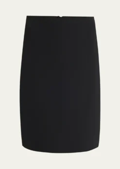 Giorgio ArmaniSilk Cady Pencil Skirt