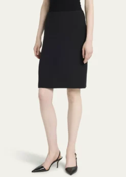 Giorgio ArmaniSilk Cady Pencil Skirt