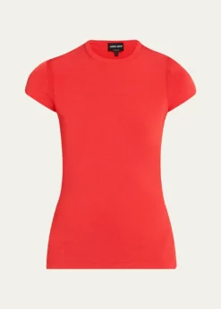 Giorgio ArmaniSingle Jersey Crewneck T-Shirt