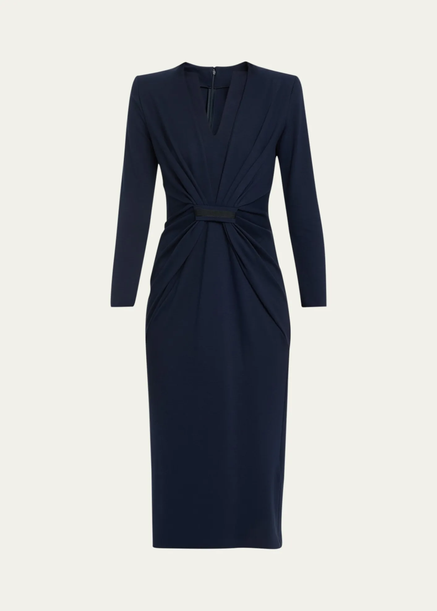 Giorgio ArmaniTab Front Jersey Dress