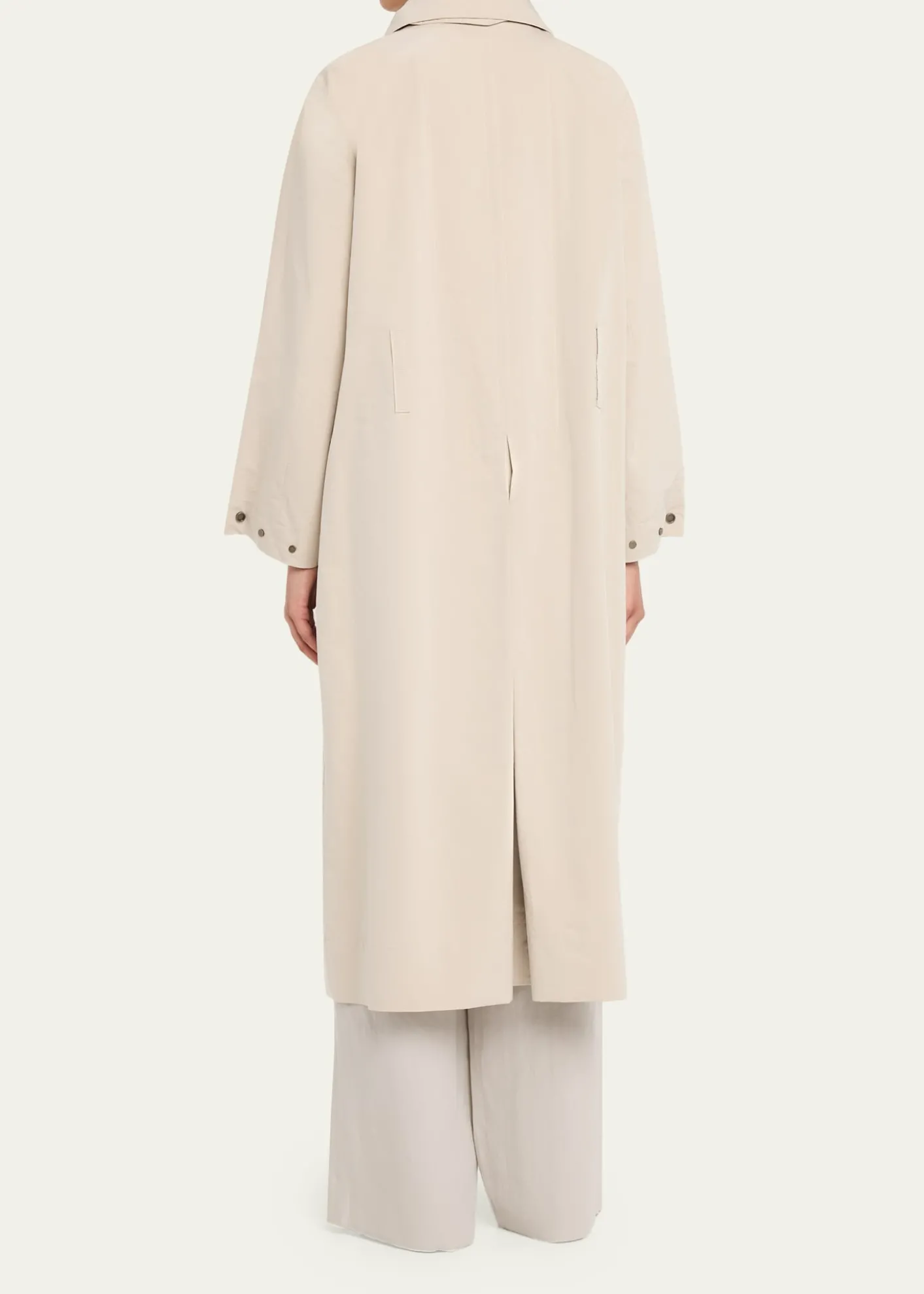 Giorgio ArmaniTechno Long Trench Coat