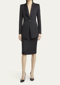Giorgio ArmaniTechno Scuba Pencil Skirt