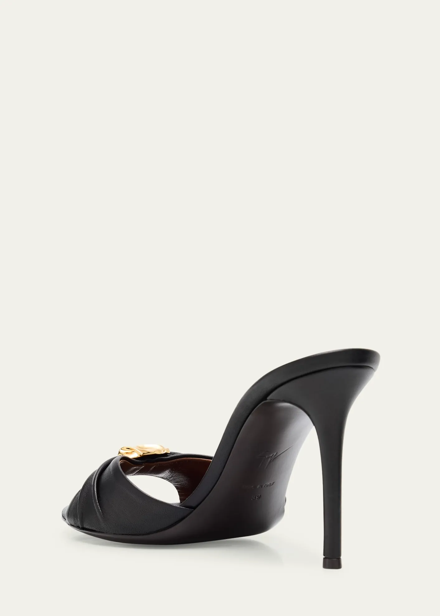 Giuseppe ZanottiNappa Leather Gem Sandals