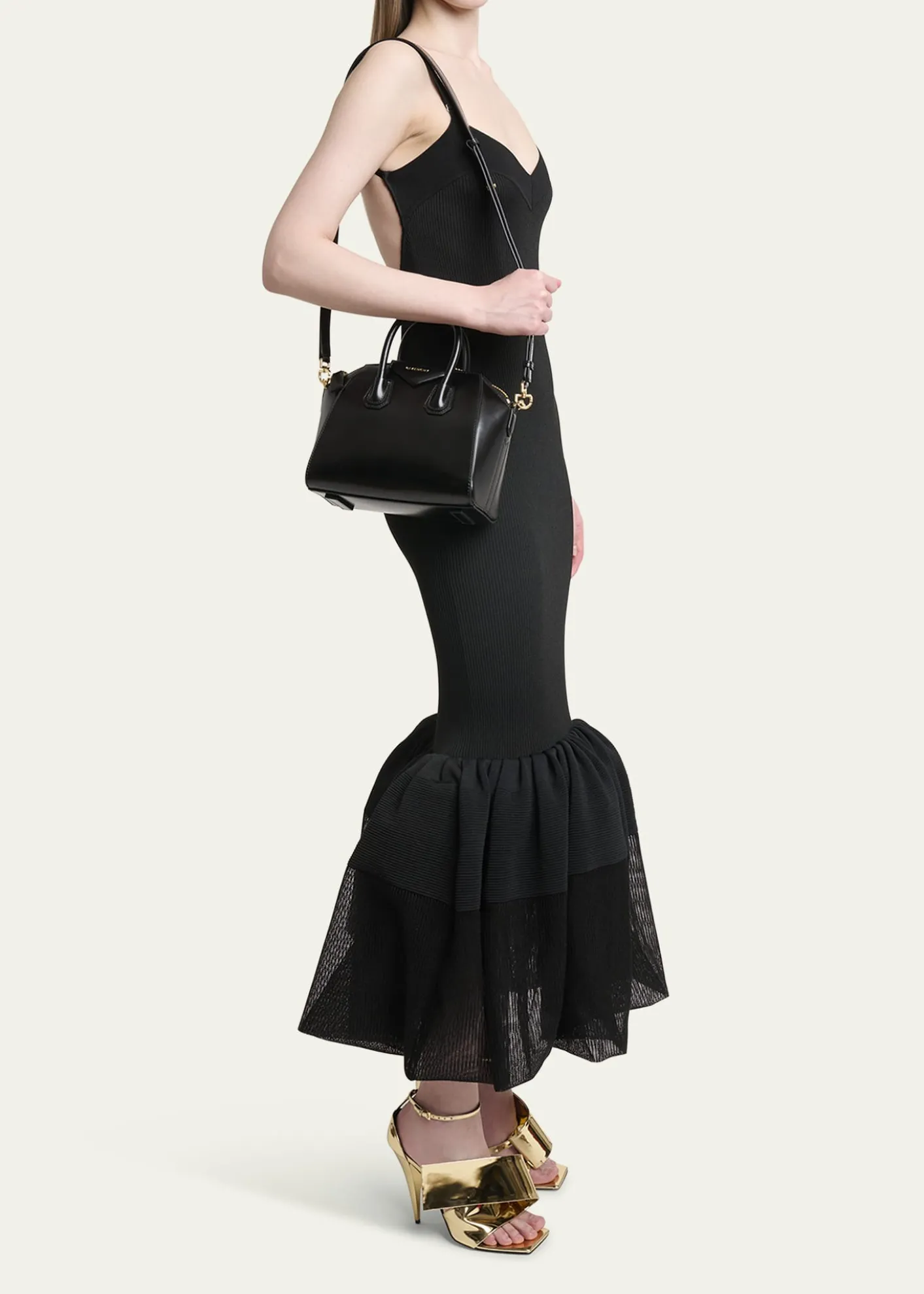 GivenchyAntigona Mini Tote Bag in Box Leather