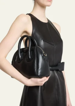GivenchyAntigona Puffy Top-Handle Bag in Leather