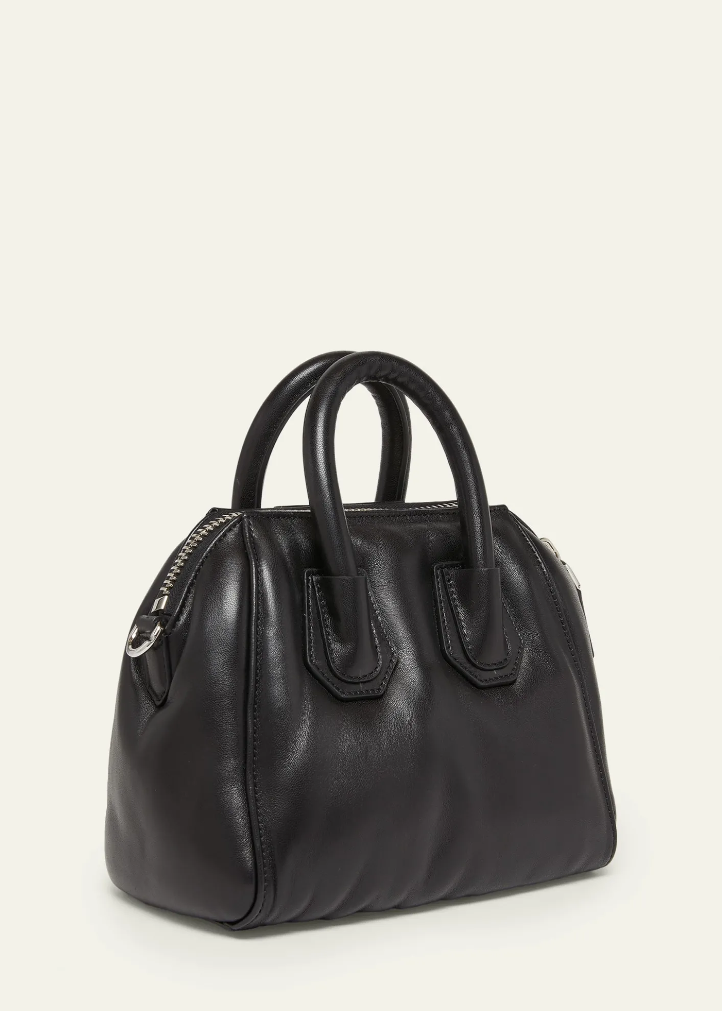 GivenchyAntigona Puffy Top-Handle Bag in Leather