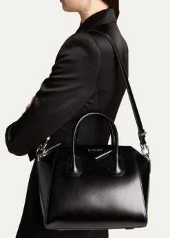 GivenchyAntigona Small Top Handle Bag in Box Leather