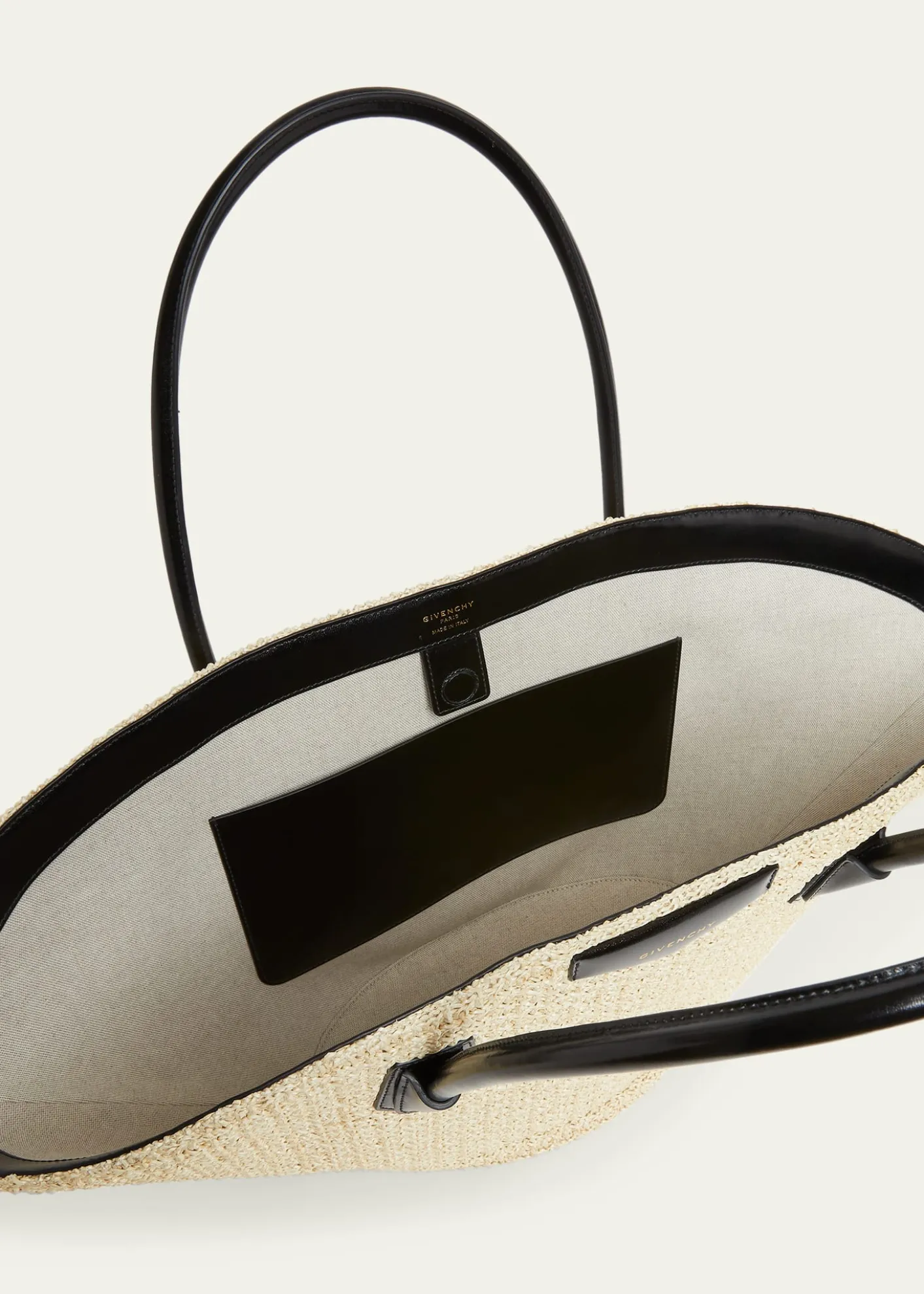 GivenchyAntigona Small Tote Bag in Faux Raffia