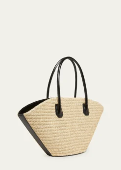 GivenchyAntigona Small Tote Bag in Faux Raffia