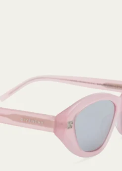 Givenchy4G Logo Acetate Cat-Eye Sunglasses