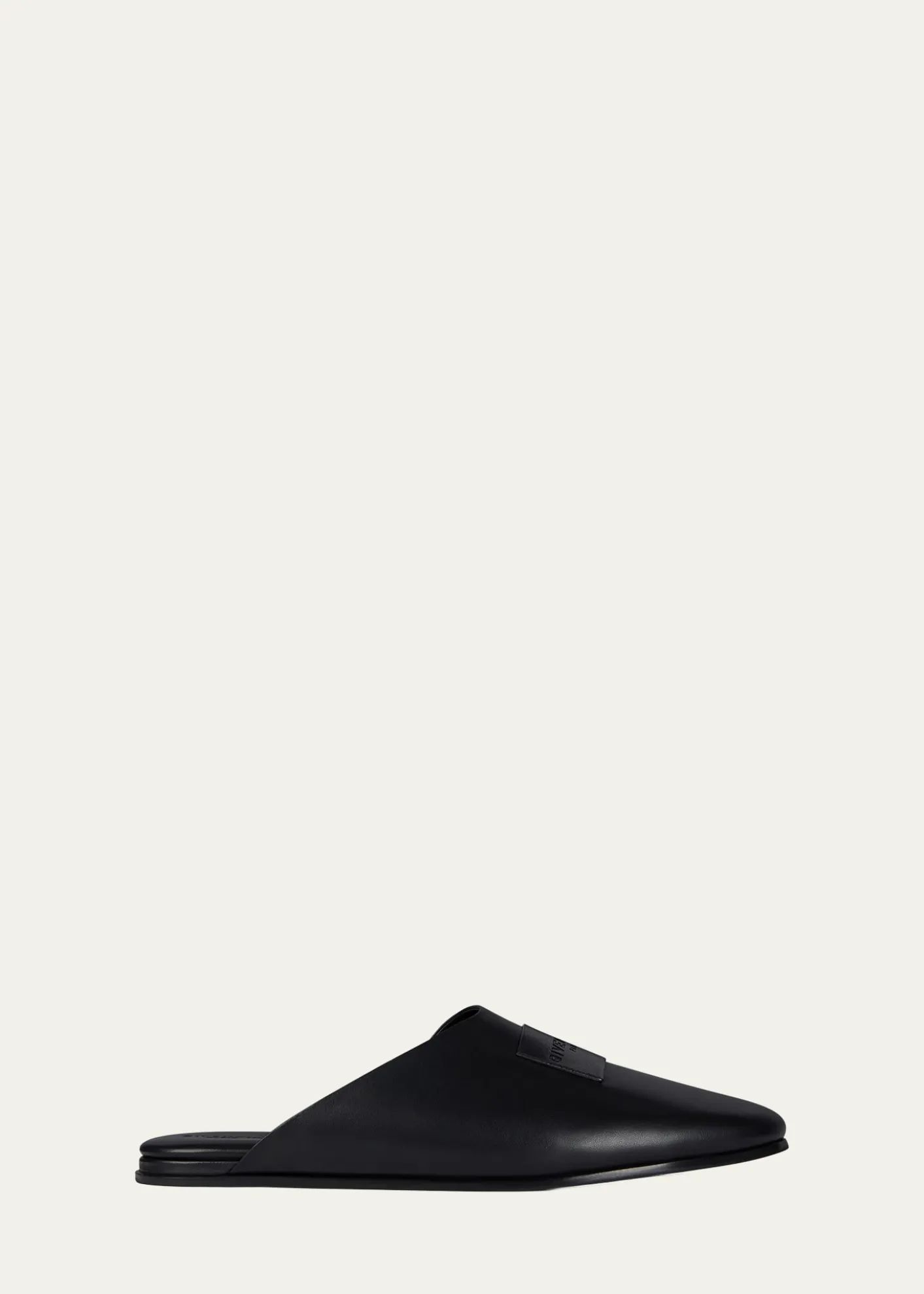 GivenchyLabel Leather Mules