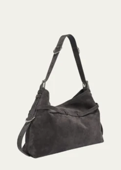 GivenchyMedium Voyou Suede Shoulder Bag