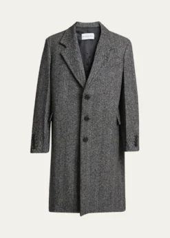 GivenchyMen's Donegal Herringbone Coat