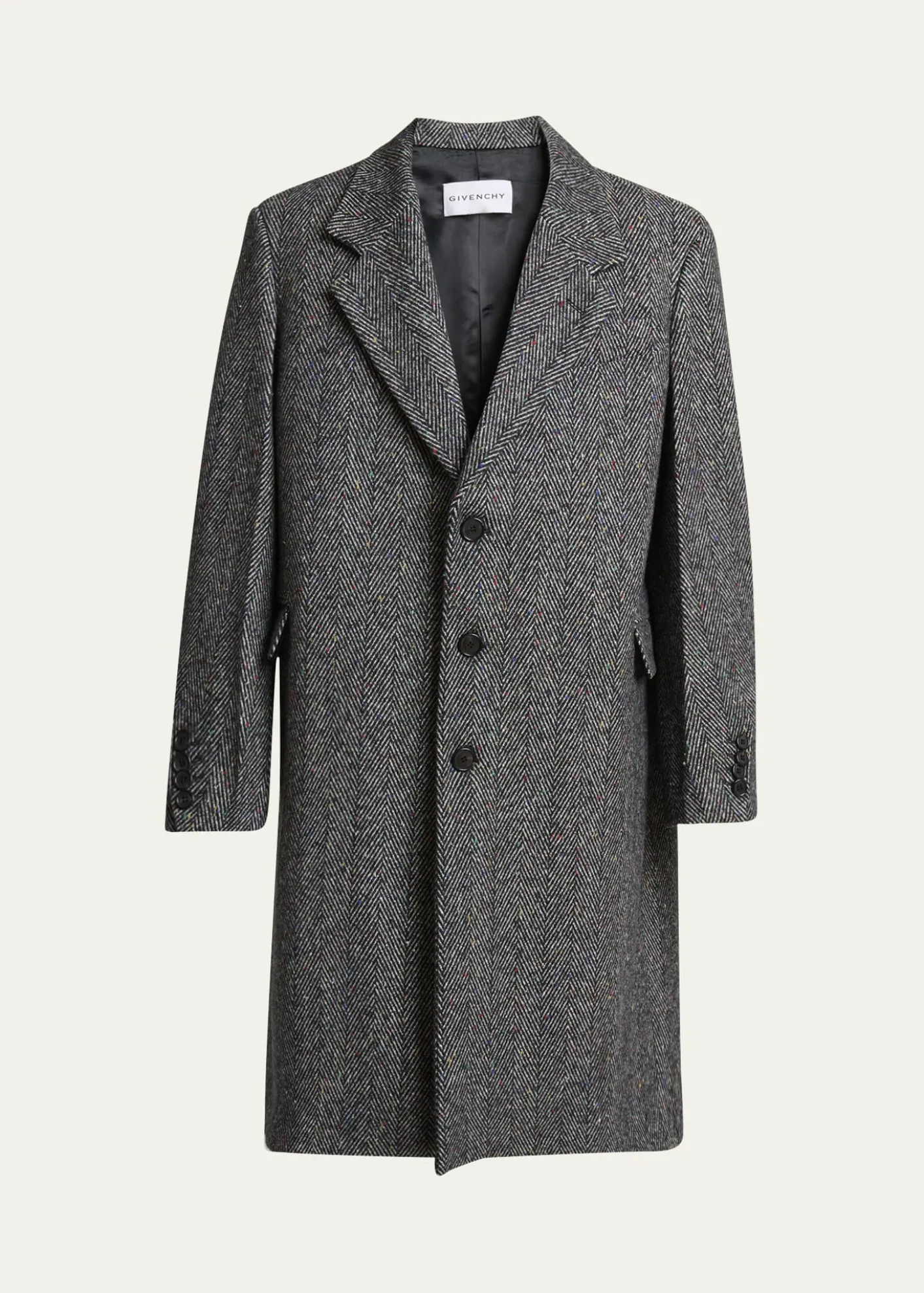 GivenchyMen's Donegal Herringbone Coat