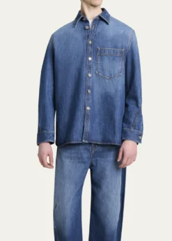 GivenchyMen's Denim Overshirt