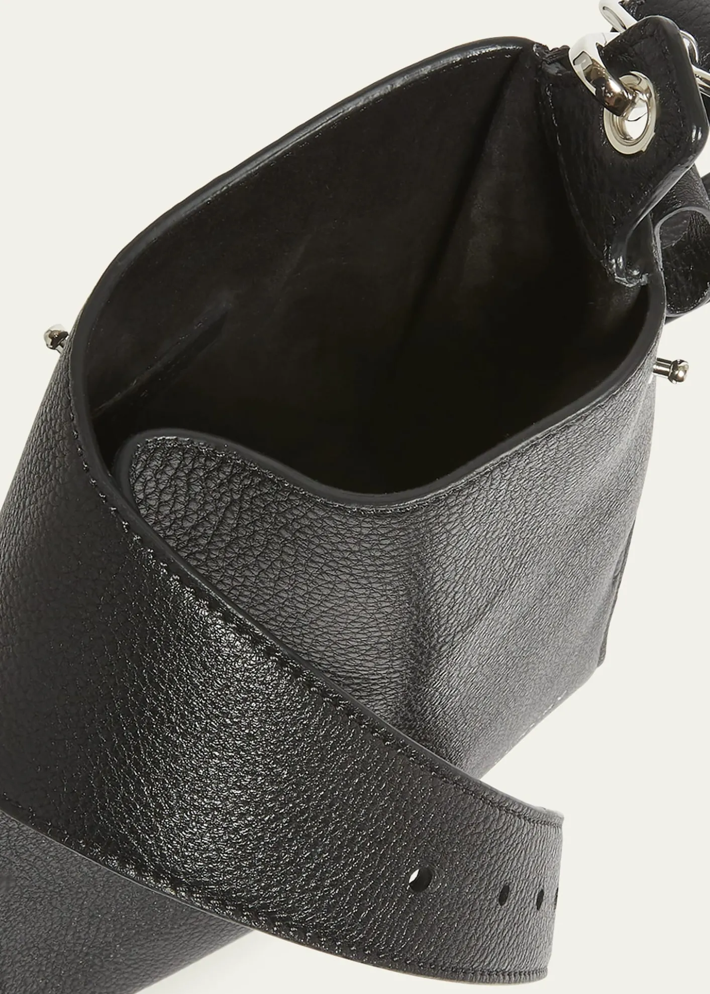 GivenchyMen's Small Belted Leather Crossbody Bag
