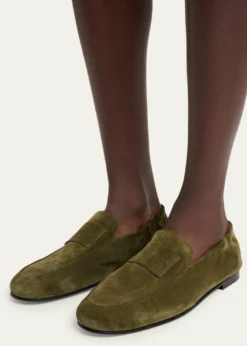 GivenchyMen's Suede Elasticized Loafers