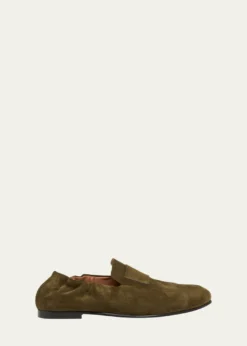 GivenchyMen's Suede Elasticized Loafers
