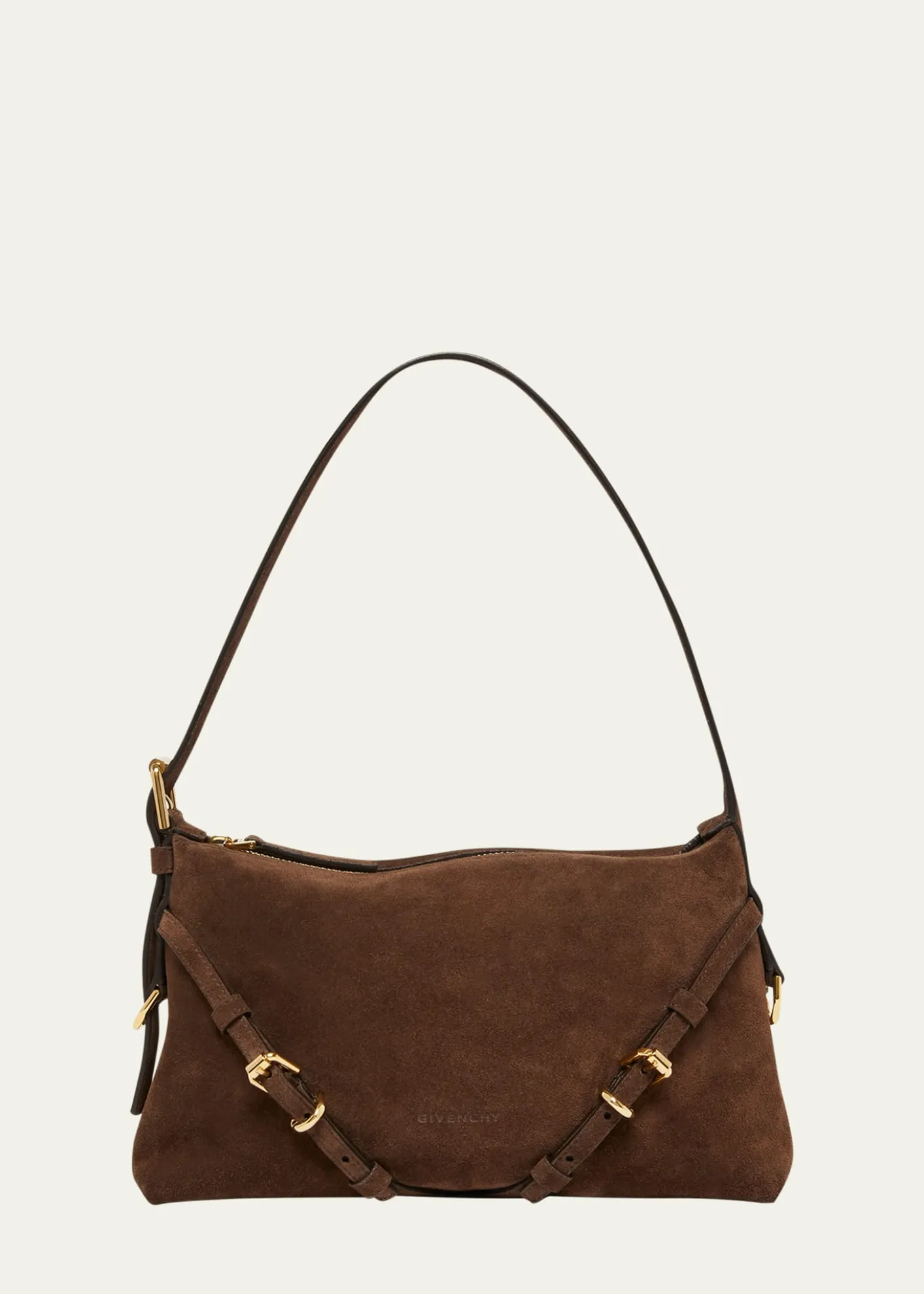 GivenchyMini Voyou Suede Shoulder Bag