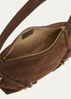 GivenchyMini Voyou Suede Shoulder Bag