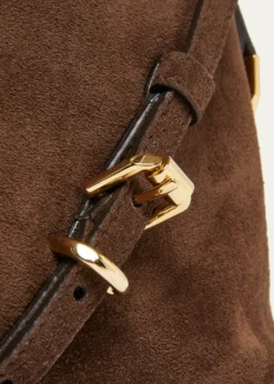 GivenchyMini Voyou Suede Shoulder Bag