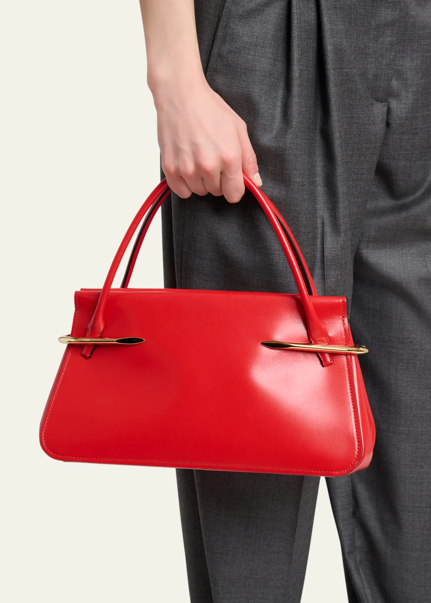 GivenchyPinch Medium Top-Handle Bag in Smooth Leather