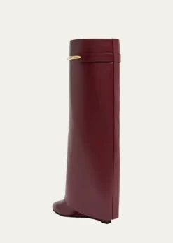 GivenchyShark Pinch Leather Boots