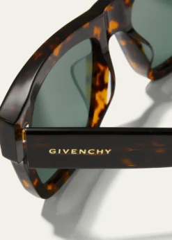 GivenchySquare Acetate Sunglasses