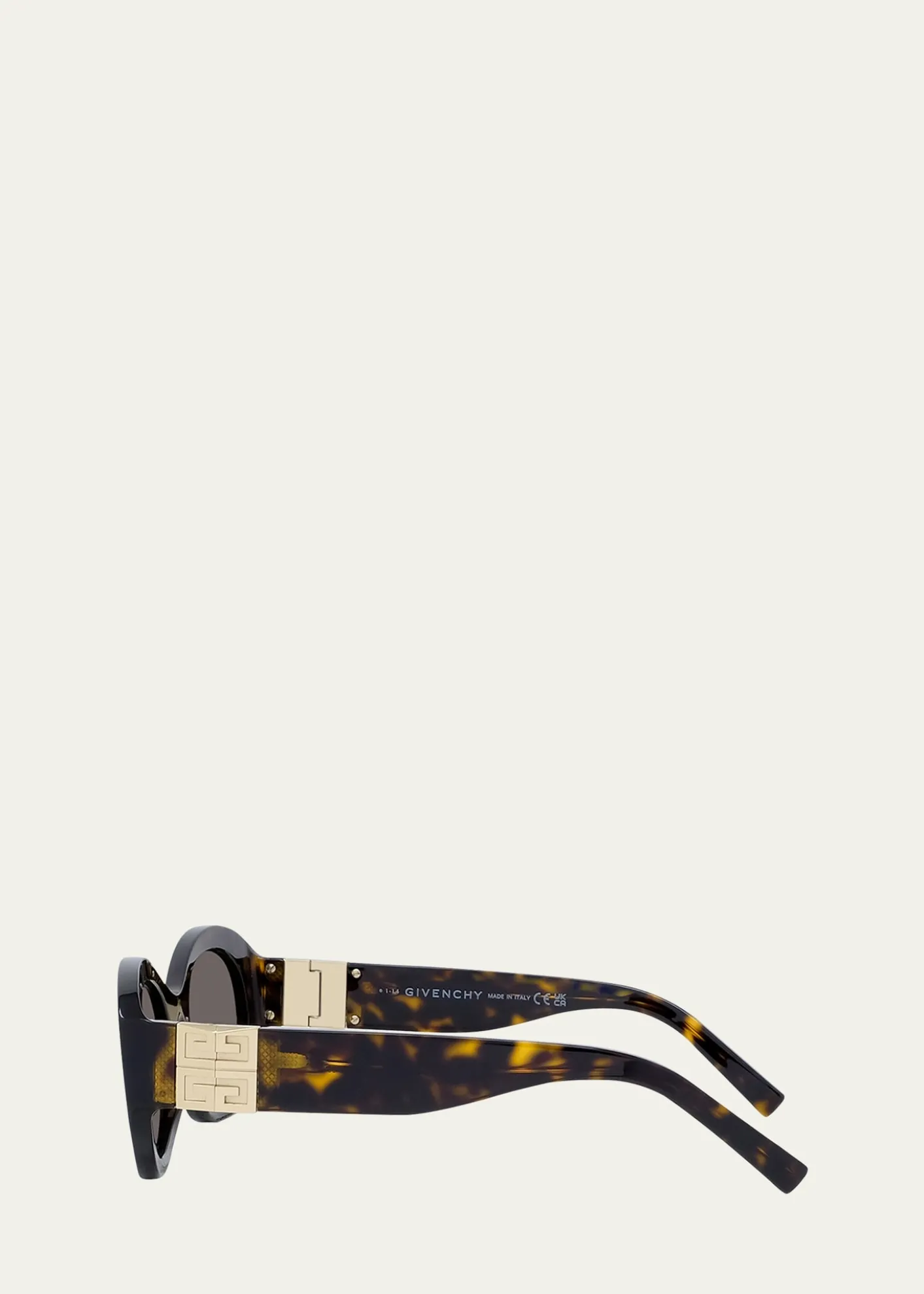 GivenchyTortoise Acetate 4G Sunglasses