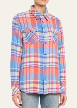 God's True CashmereCreator Tartan Cashmere Button-Down Shirt