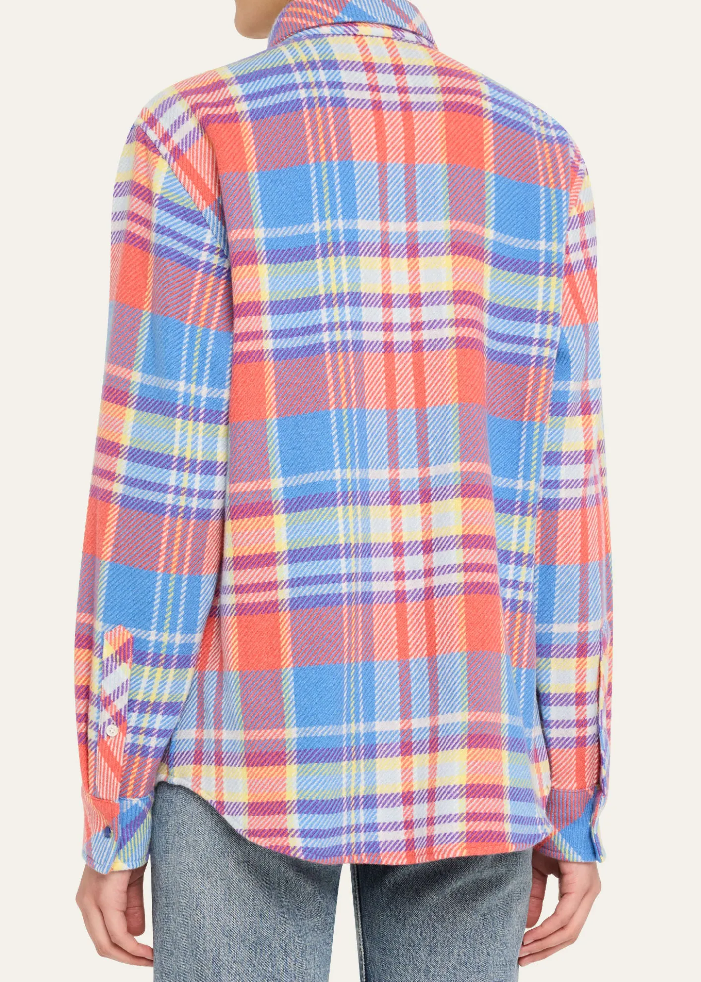 God's True CashmereCreator Tartan Cashmere Button-Down Shirt
