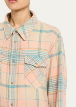 God's True CashmereLover Tartan Cashmere Shirt