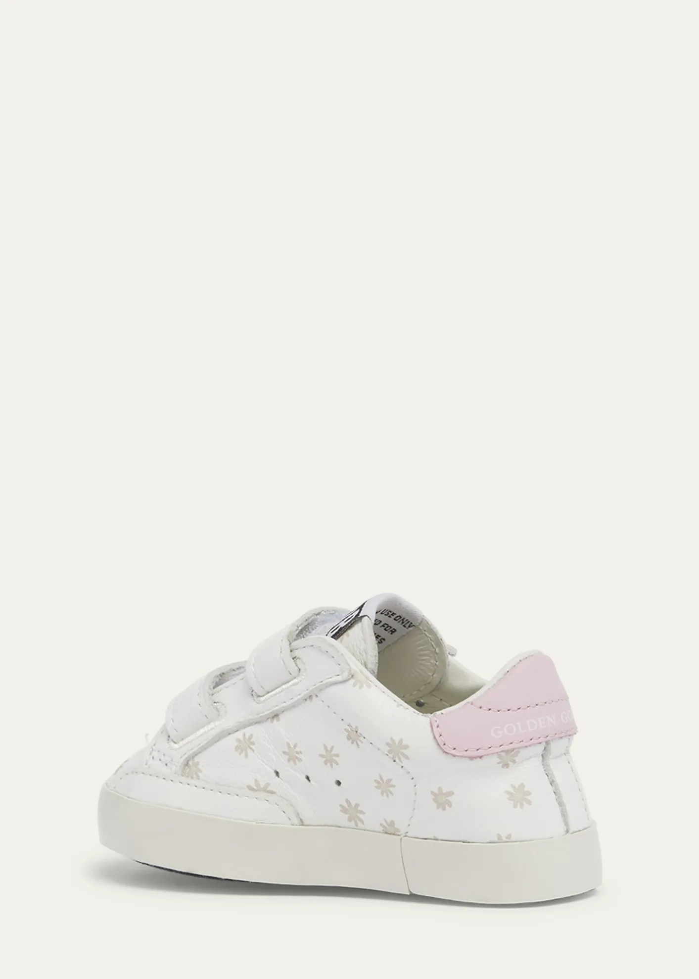 Golden GooseKid's Old School Nappa Leather and Suede Sneakers, Baby