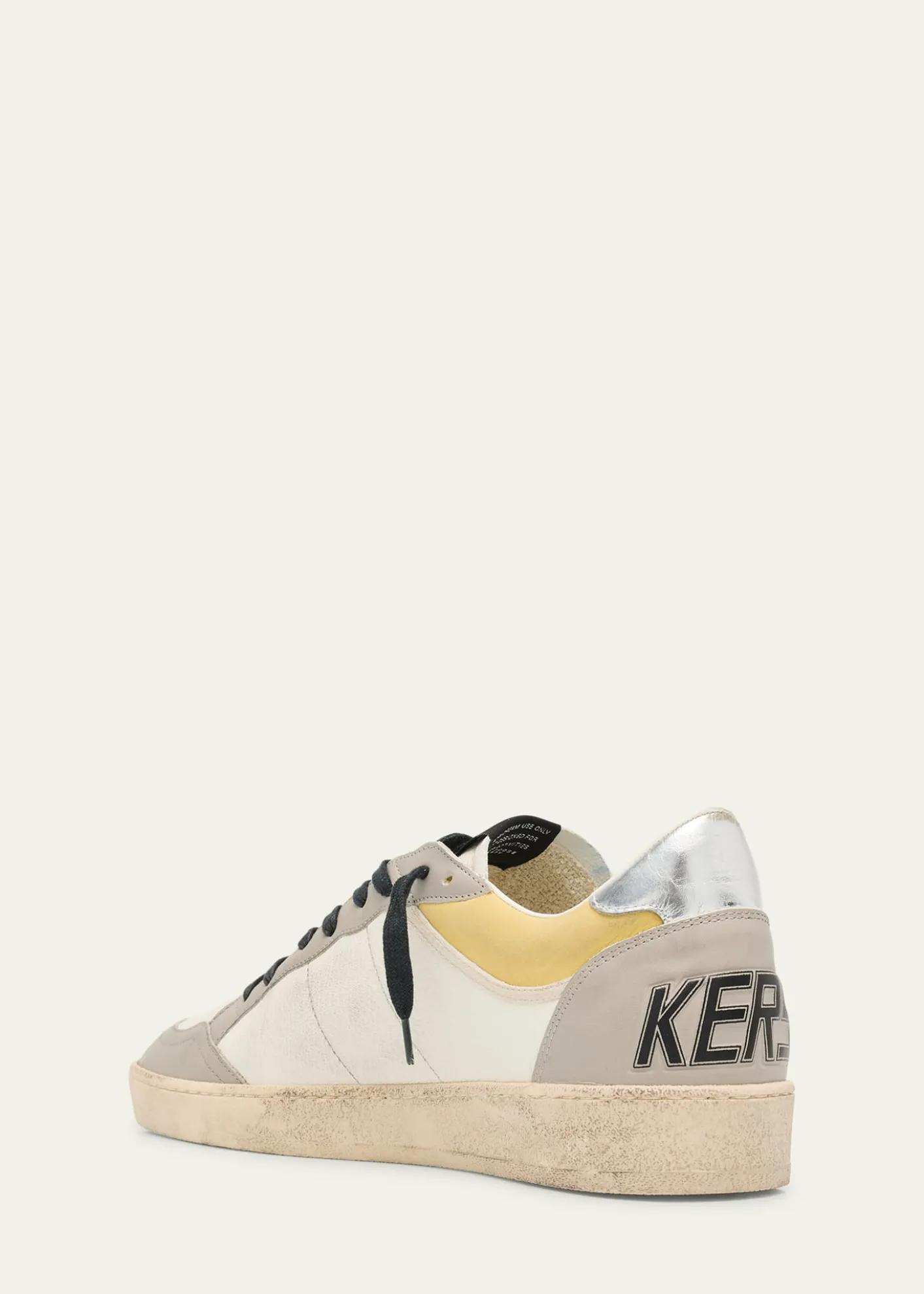 Golden GooseMen's Ball Star Metallic Leather Low-Top Sneakers, Exclusive