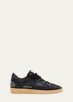Golden GooseMen's Exclusive Ball Star Nubuck Low-Top Sneakers