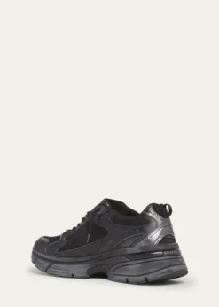 Golden GooseMen's Lightstar Mesh and Leather Sneakers