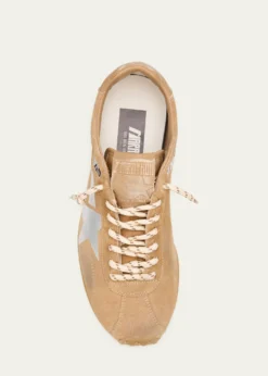 Golden GooseMen’s Marathon Suede Low-Top Sneakers