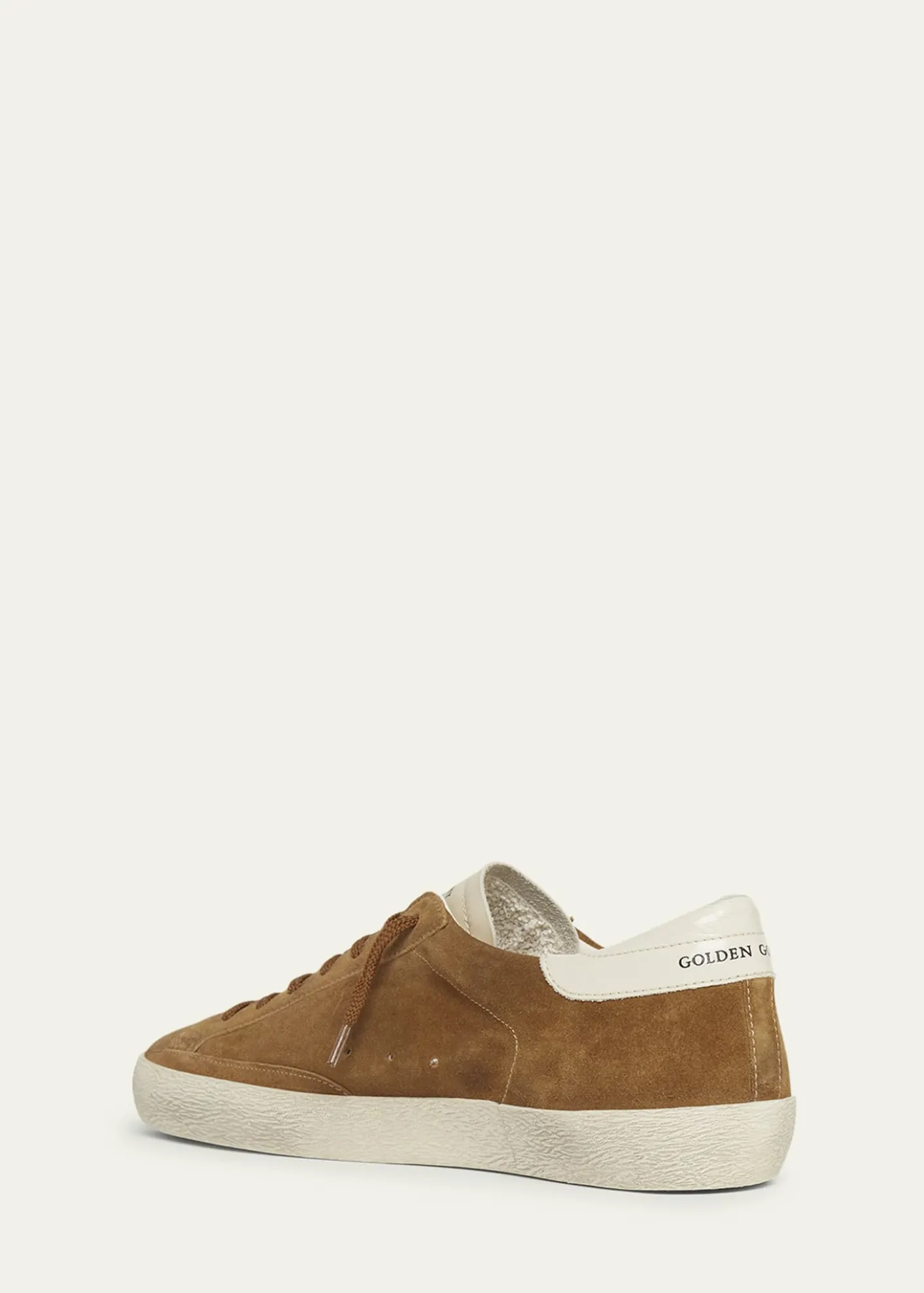 Golden GooseMen's Super Star Low-Top Suede Sneakers