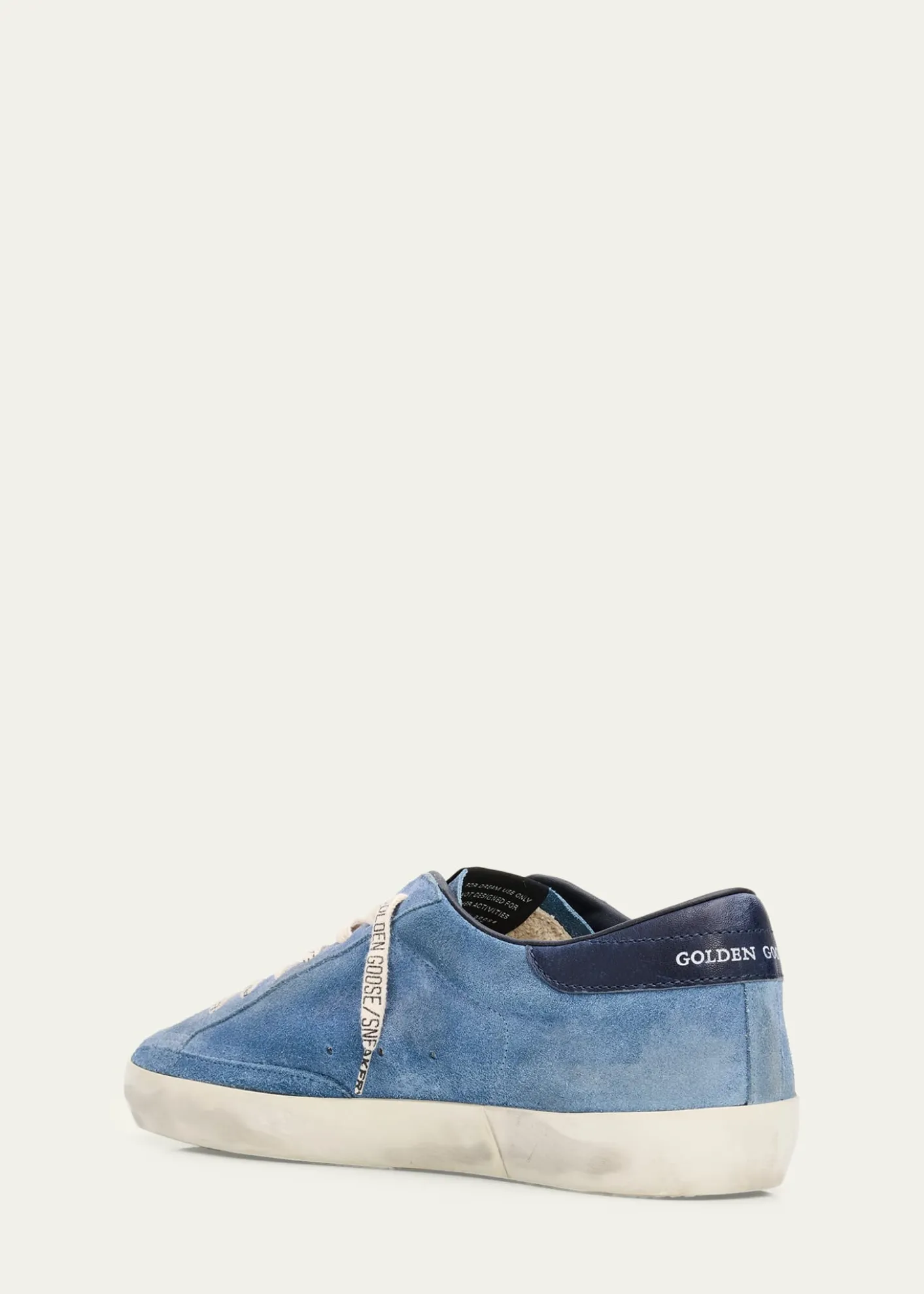 Golden GooseMen's Super-Star Suede Low-Top Sneakers