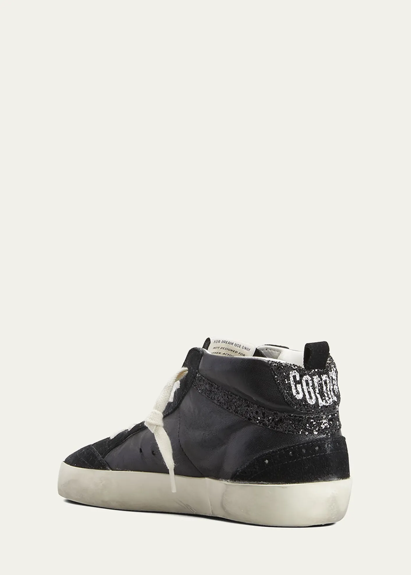Golden GooseMid Star Glitter Wing-Tip Sneakers