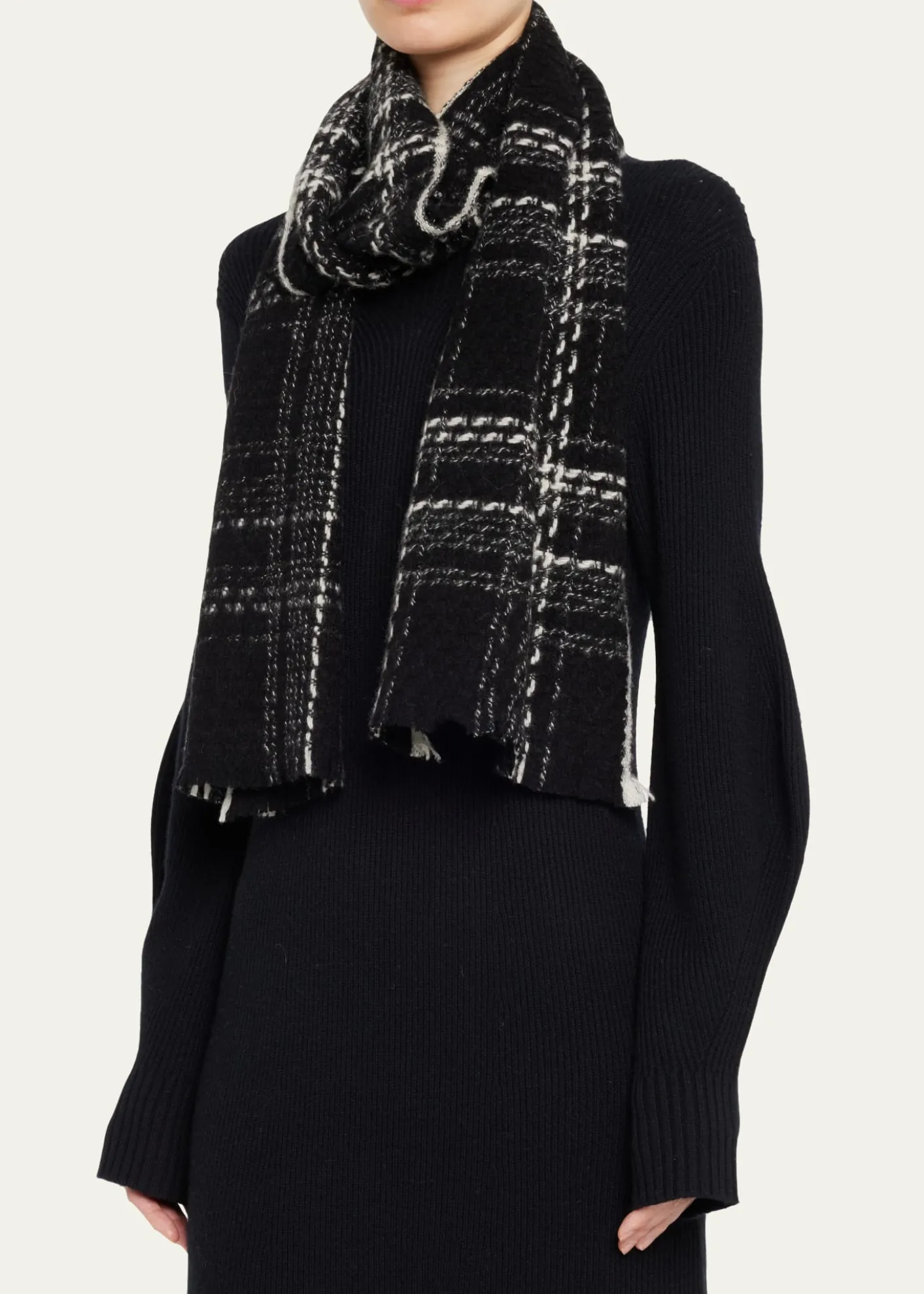 GorskiCashmere Frayed Scarf