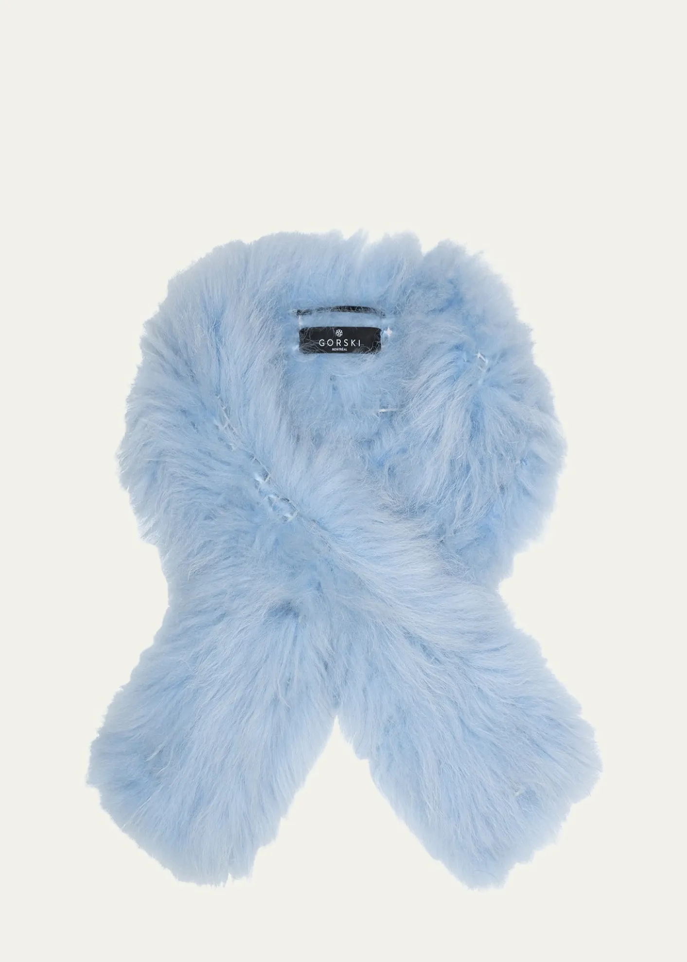 GorskiSelect Lamb Shearlng Pull-Through Scarf